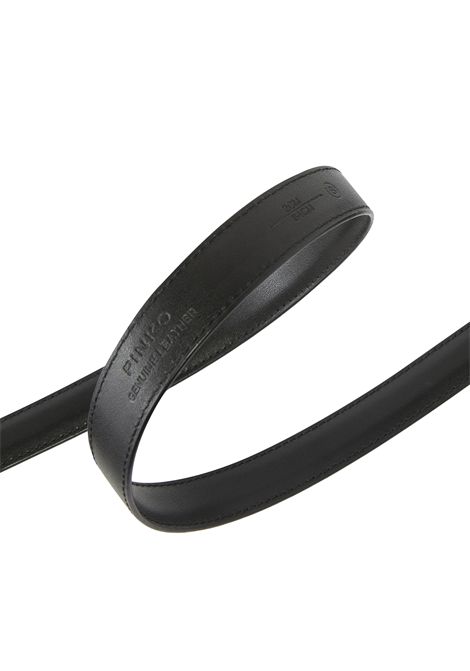 Cintura Pinko donna 100143 A0F1Z99O Love berry h2 belt Nera PINKO | Cinture | 100143 A0F1Z99O
